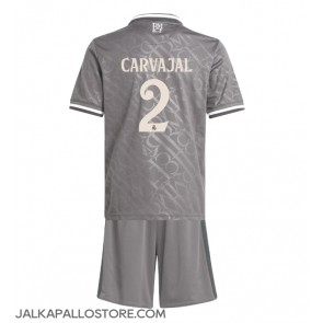 Real Madrid Daniel Carvajal #2 Kolmaspaita Lapsille 2024-25 Lyhythihainen (+ shortsit)